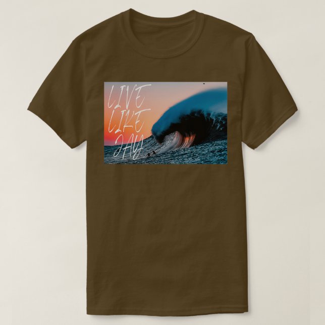 Chasing mavericks t shirt (Design framsida)