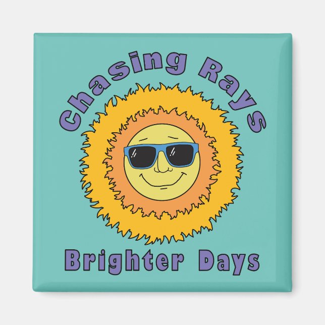 Chasing Rays Magnet (Framsidan)