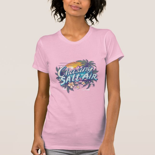Chasing salt air t shirt (Framsida)