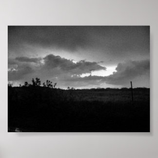 Chasing Storms Print Poster