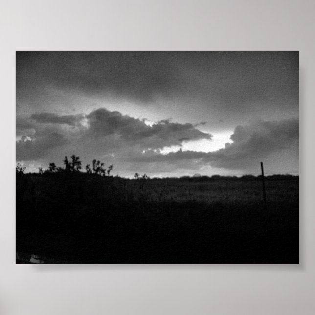 Chasing Storms Print Poster (Framsidan)