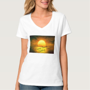 Chasing Sunset, Fånga drömmar Kvinnors T-Shirts