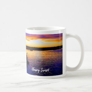 Chasing Sunset Kayak Coffee Kopp