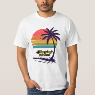 Chasing sunset t shirt