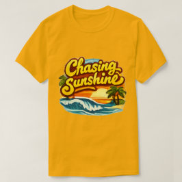 Chasing Sunshine T-Shirt | Retro Beach Tröja