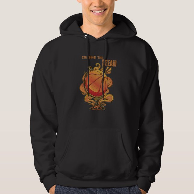 Chasing The Dream Basketball Slam Dunk Hoodie (Framsida)