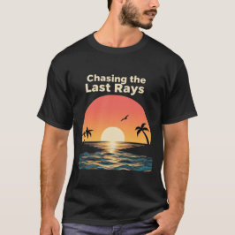 Chasing The Last Ray – Sunset Dreamer Aesthetic T Shirt