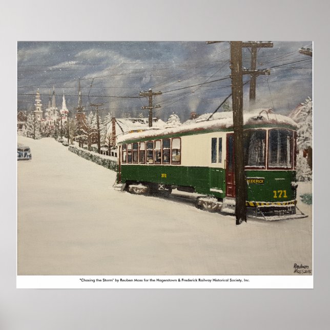 "Chasing the Storm" Poster (Framsidan)