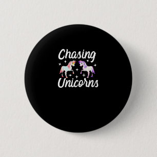 Chasing Unicorns Magisk Långärmad T-Shirt Knapp