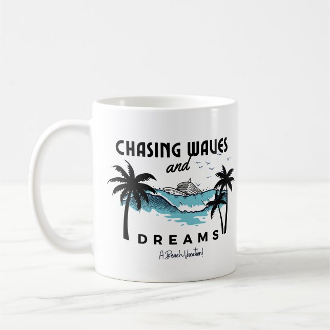 Chasing Vågar och drömmar Kaffemugg (Vänster)