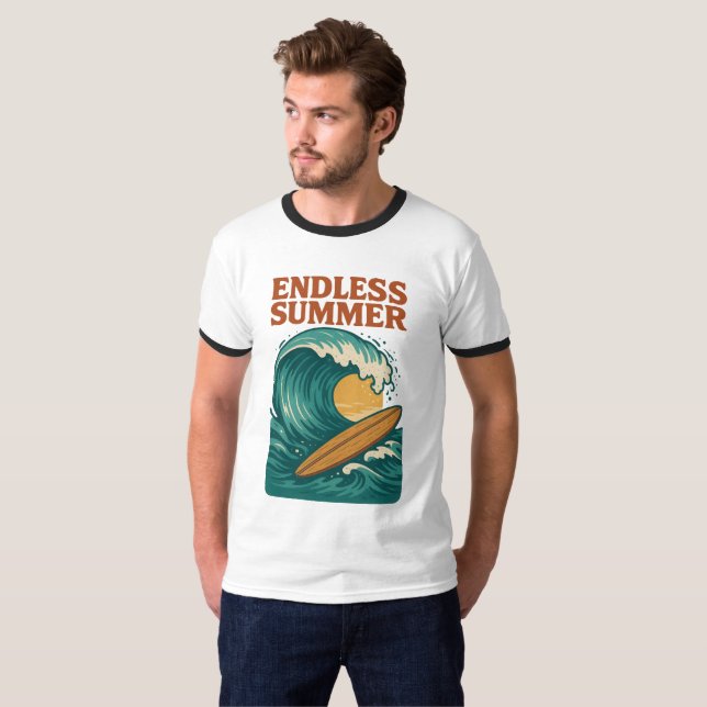 Chasing Vinkarare: Den ändlösa sommardrömmen T Shirt (Hel framsida)