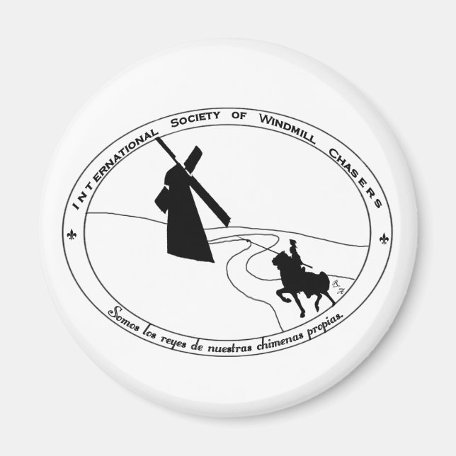 Chasing Windmills Magnet (Framsidan)