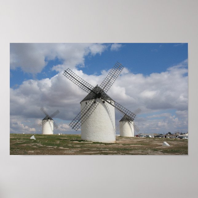 Chasing Windmills V - Skriv ut Poster (Framsidan)