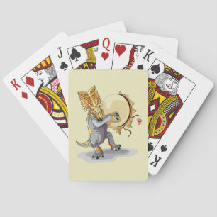 Chasmosaurus Dancing A Shaman Ritual Casinokort