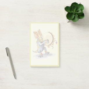 Chasmosaurus Dancing A Shaman Ritual Post-it Block