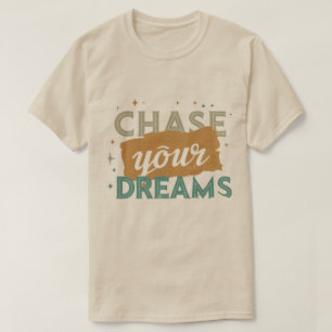 CHASSA DREAMS TYPOGRAFI T SHIRT