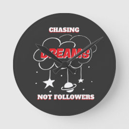 CHASSDREAMS INTE FLOWERS NEW BEST RUND KLOCKA