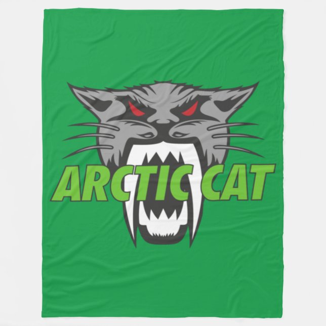 Chat d'Arctique Fleecefilt (Framsidan)