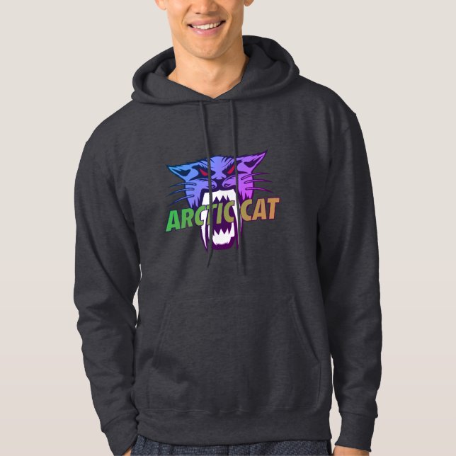 Chat d'arctique hoodie (Framsida)