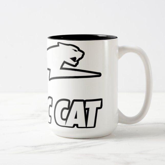 Chat d'artique Två-Tonad mugg (Höger)