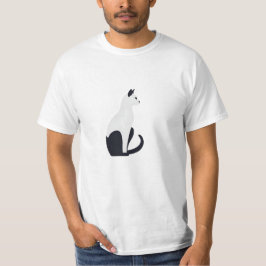chat élégant t shirt