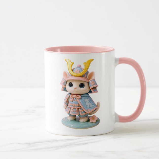 Chat guerrier samouraï mugg (Höger)