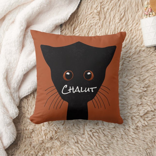chat noir kudde (Filt)