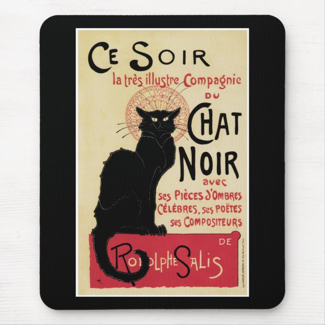 Chat Noir~Svart Katt Musmatta (Framsidan)