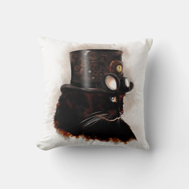 Chat steampunk kudde (Framsida)
