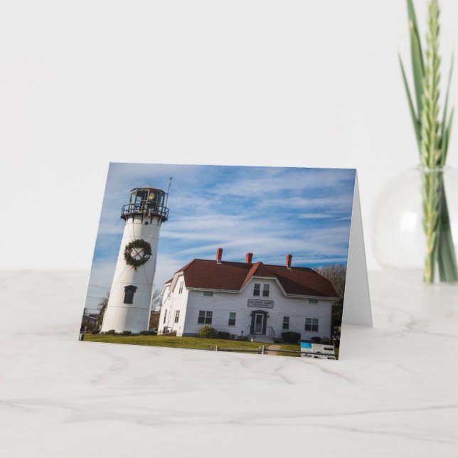 Chatam ljus juldag helgkort (Framsida)