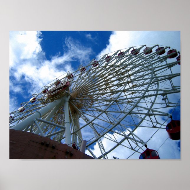 Chatan Ferris Wheel Poster (Framsidan)
