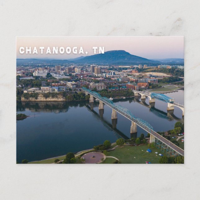Chatanooga TN-vykort Vykort (Framsida)