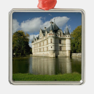 Chateau av Azay-le-Rideau, Indre-et-Loire, 2 Julgransprydnad Metall