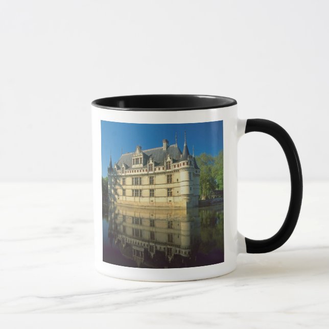 Chateau av Azay-le-Rideau, Indre-et-Loire, Mugg (Höger)