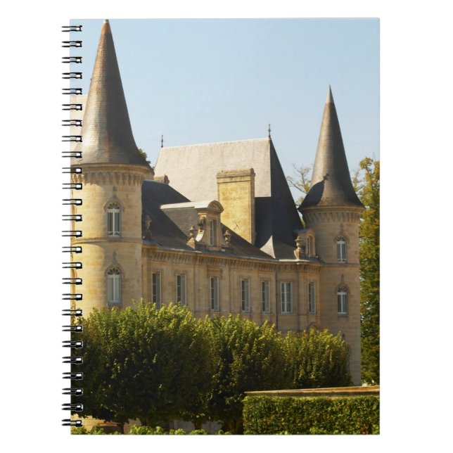 Château Baron Pichon Longueville i Anteckningsbok (Framsidan)