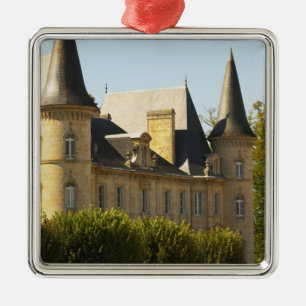 Château Baron Pichon Longueville i Julgransprydnad Metall