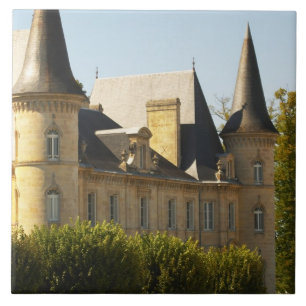 Château Baron Pichon Longueville i Kakelplatta