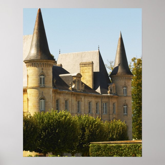 Château Baron Pichon Longueville i Poster (Framsidan)