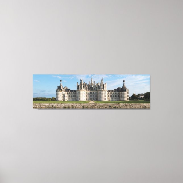 Chateau Chambord Canvastryck (Framsida)