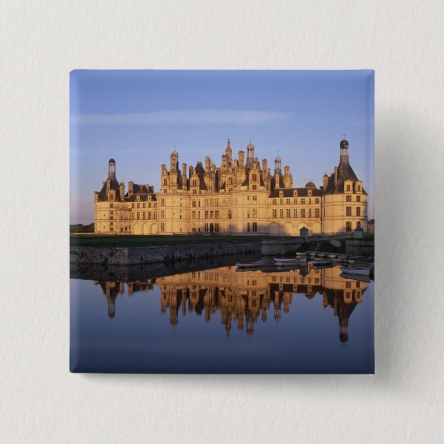 Chateau Chambord, Loire-dalen, Frankrike Knapp (Framsida)