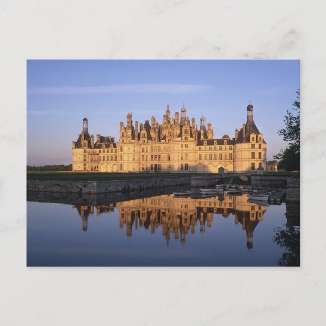 Chateau Chambord, Loire Valley, Frankrike Vykort (Framsida)