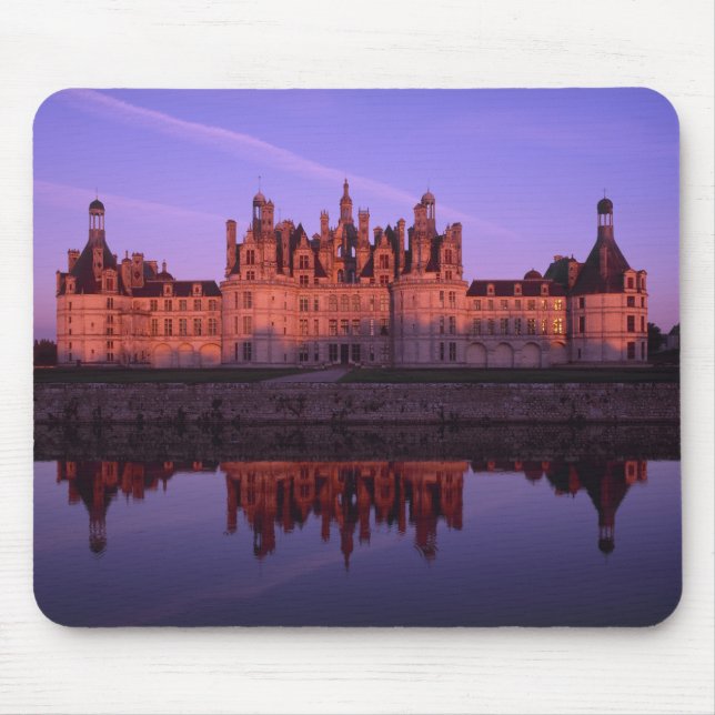 Chateau Chambord vid sunset, Loire Valley, Frankri Musmatta (Framsidan)
