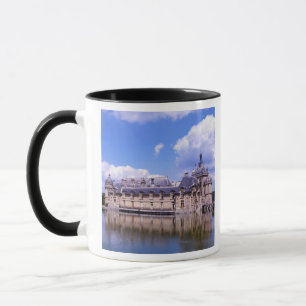 Chateau Chantilly, Oise, Frankrike Mugg