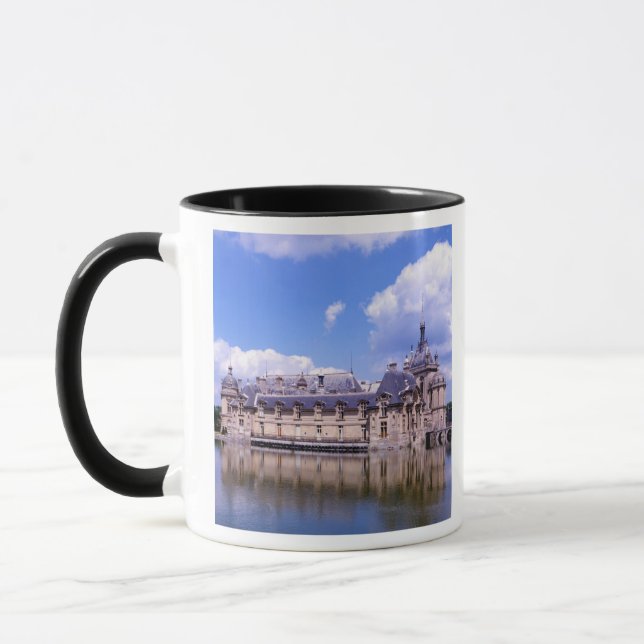 Chateau Chantilly, Oise, Frankrike Mugg (Vänster)