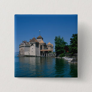 Chateau Chillon, Genèvesjön, Vaud kanton, Knapp