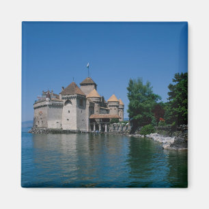 Chateau Chillon, Genèvesjön, Vaud kanton, Magnet