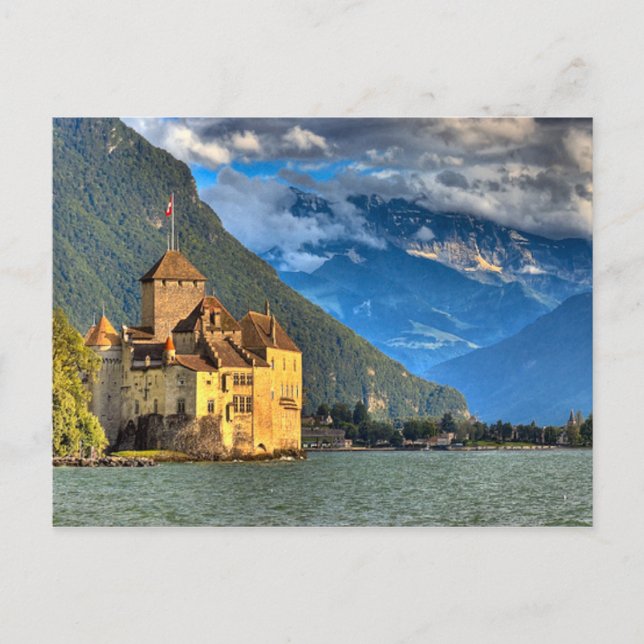 Chateau Chinon 4 Vykort (Framsida)