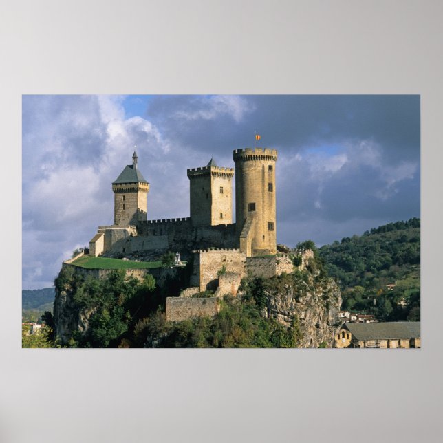 Chateau Comtal Chateau av grevarna av Poster (Framsidan)