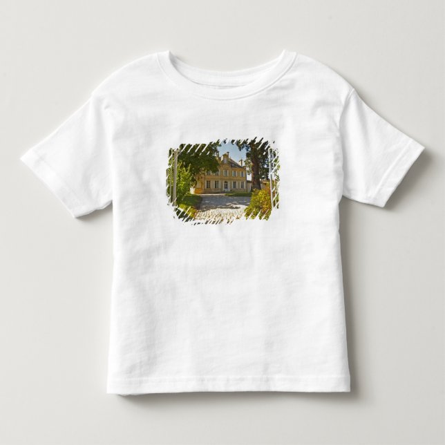 Chateau Cos Labory i Saint St Estephe, skriven T Shirt (Framsida)