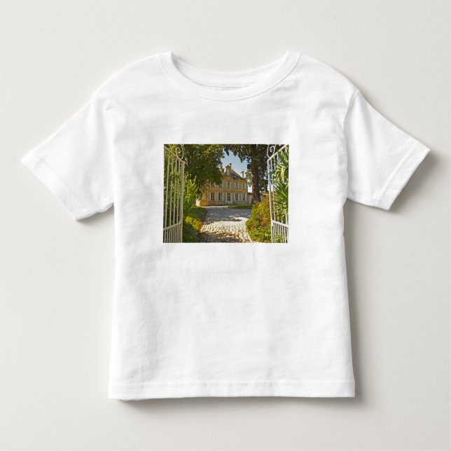 Chateau Cos Labory i Saint St Estephe, skriven Tee (Framsida)